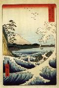 Hiroshige, Ando, Fuji from the Gulf of Suruga